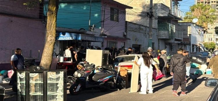 Desalojan a familias de la colonia Patrimonio Familiar