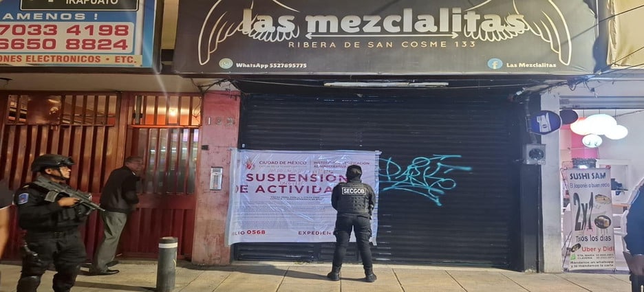 Suspenden 34 chelerías en 4 alcaldías de la Ciudad de México