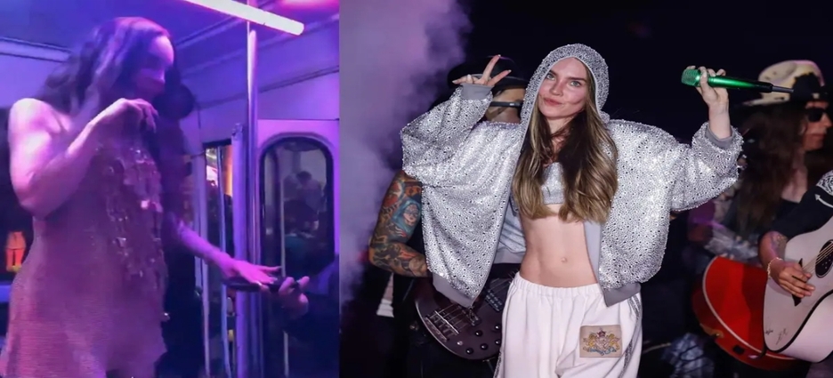 Belinda simula asalto en transporte público de CDMX y genera polémica