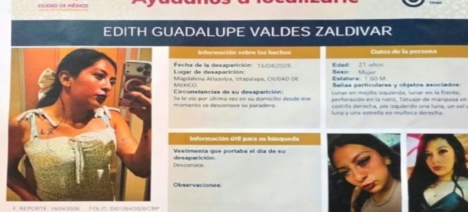 Joven acude a entrevista de trabajo en CDMX y es hallada sin vida en sótano de edificio