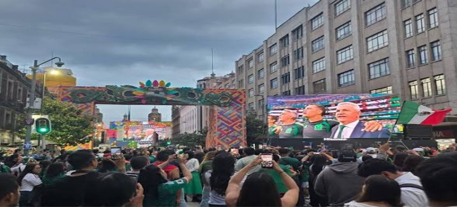 CDMX vive fiesta mundialista con 800 mil asistentes tras triunfo de México