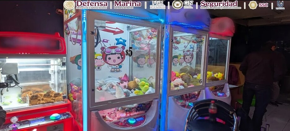 Decomisan 266 máquinas tragamonedas en CDMX tras operativos